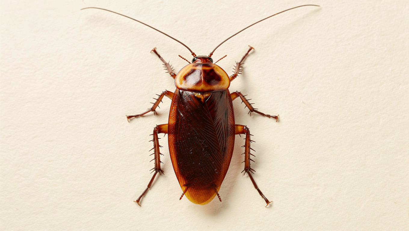 American Cockroach (Periplaneta americana) specimen photo — The Wild Pest field guide